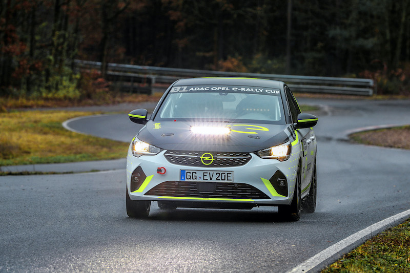 Prosegue i test della Opel Corsa-e Rally Prosegue i test della Opel Corsa-e Rally