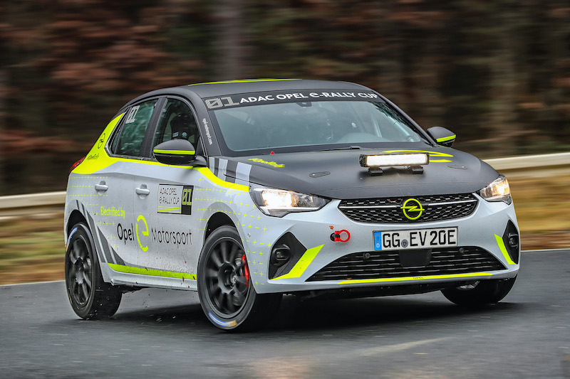 Prosegue i test della Opel Corsa-e Rally Prosegue i test della Opel Corsa-e Rally