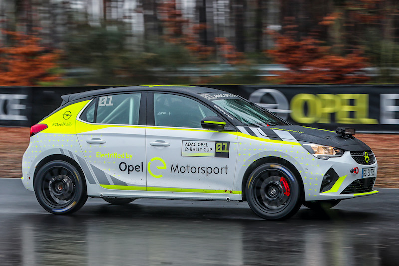 Prosegue i test della Opel Corsa-e Rally Prosegue i test della Opel Corsa-e Rally