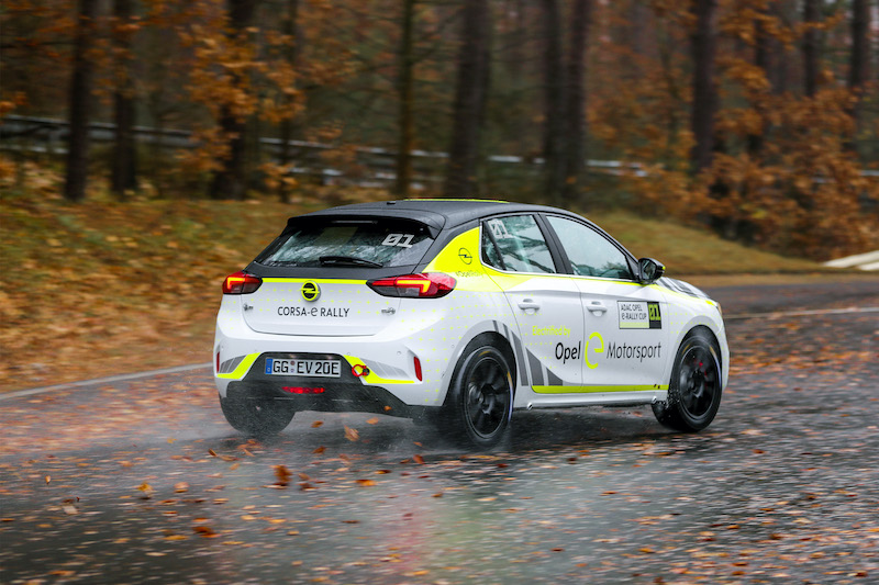 Prosegue i test della Opel Corsa-e Rally Prosegue i test della Opel Corsa-e Rally