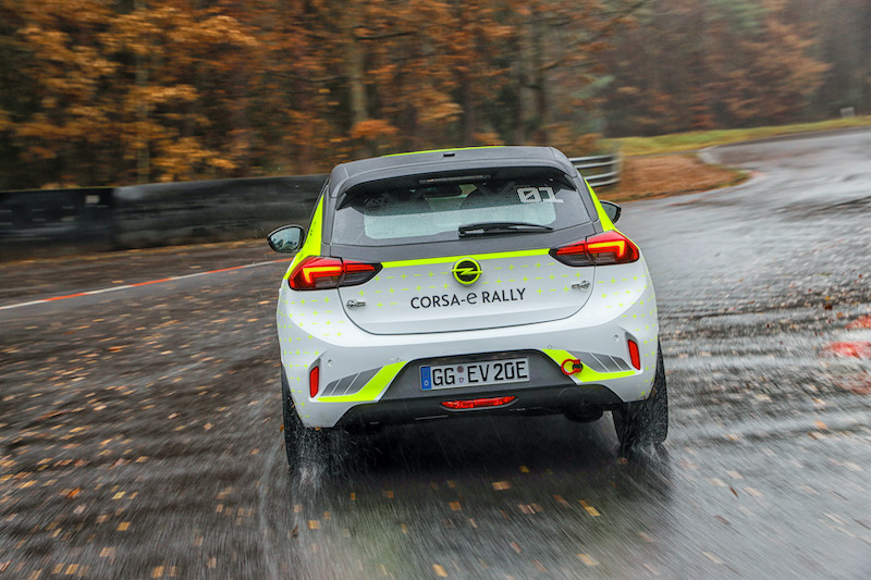 Prosegue i test della Opel Corsa-e Rally Prosegue i test della Opel Corsa-e Rally