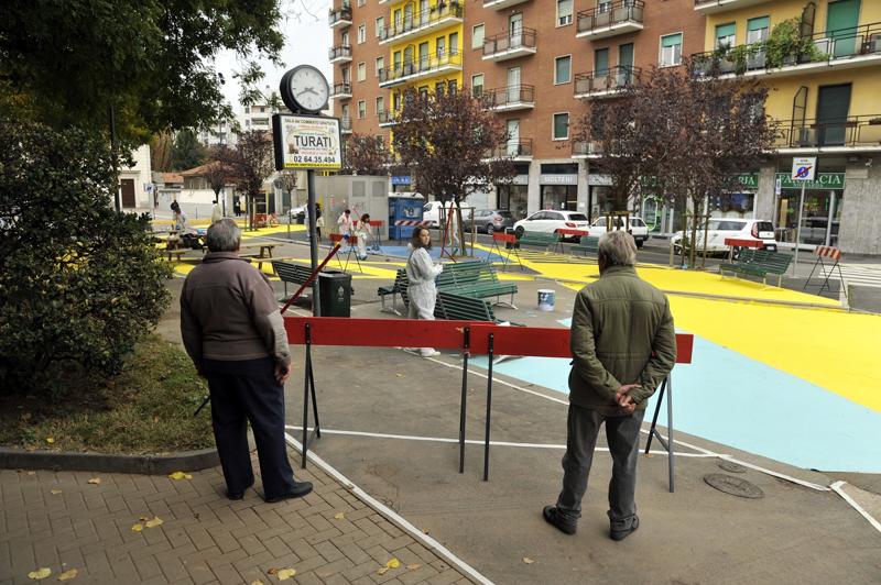 Urbanistica tattica a Milano Niguarda: la nuova piazza Belloveso