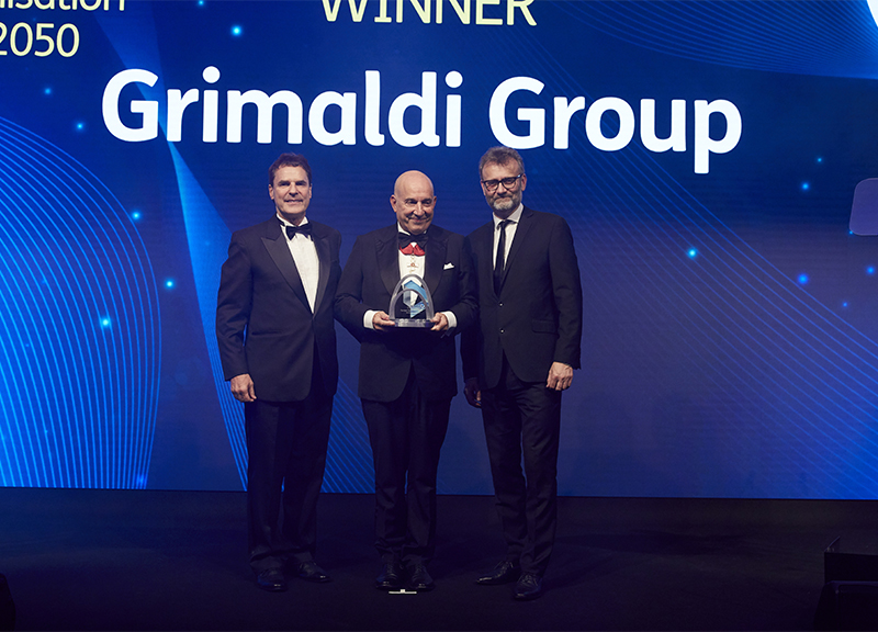 L’ “Excellence in decarbonisation Towards 2050” al gruppo armatoriale Grimaldi L’ “Excellence in decarbonisation Towards 2050” al gruppo armatoriale Grimaldi
