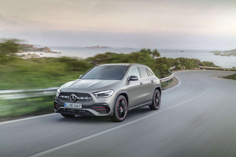 Lo sportivo GLA completa la gamma suv di casa Mercedes