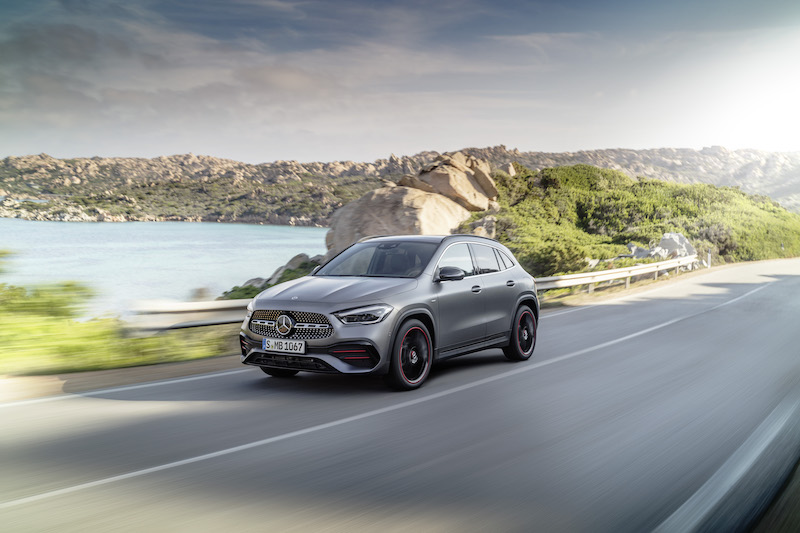 Lo sportivo GLA completa la gamma suv di casa Mercedes