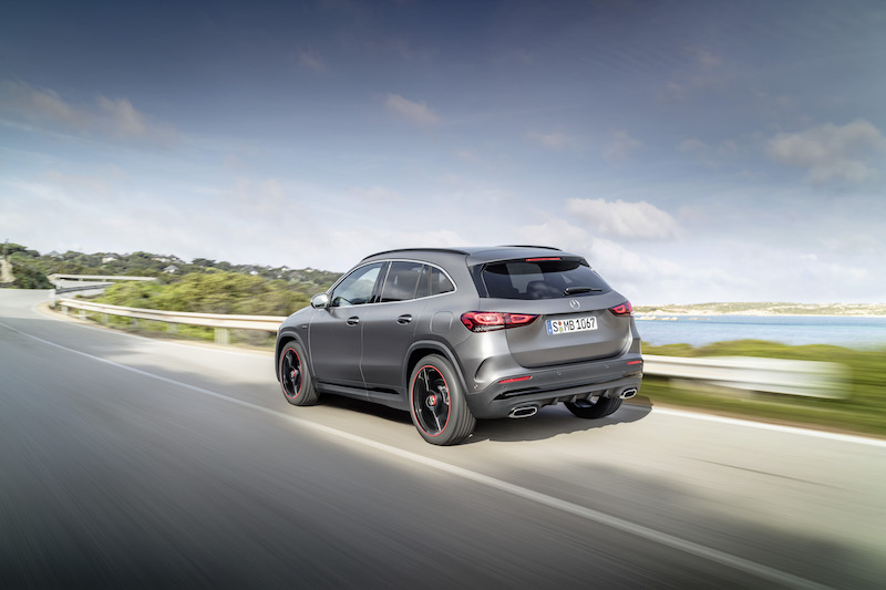 Lo sportivo GLA completa la gamma suv di casa Mercedes