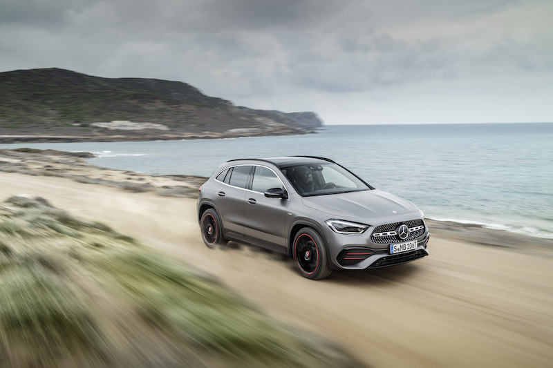 Lo sportivo GLA completa la gamma suv di casa Mercedes