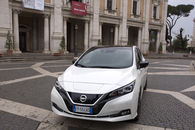 Nissan Leaf corre all’Acea Run Rome The Marathon Nissan Leaf corre all’Acea Run Rome The Marathon