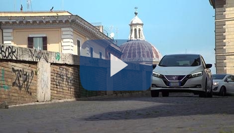 Nissan Leaf corre all’Acea Run Rome The Marathon Nissan Leaf corre all’Acea Run Rome The Marathon