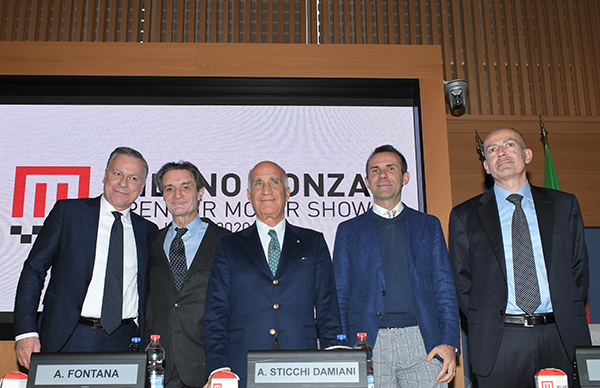 MONZA Open-Air MOTOR SHOW 2020 presentato a Milano