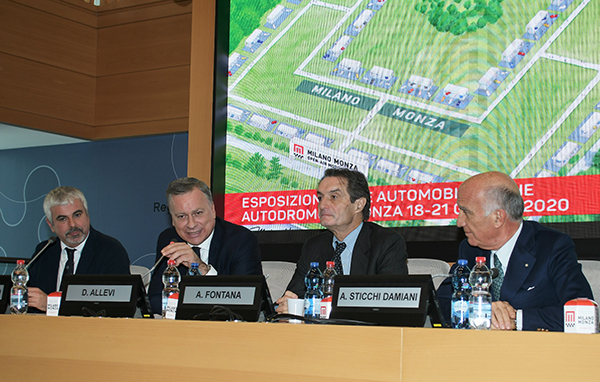 MONZA Open-Air MOTOR SHOW 2020 presentato a Milano