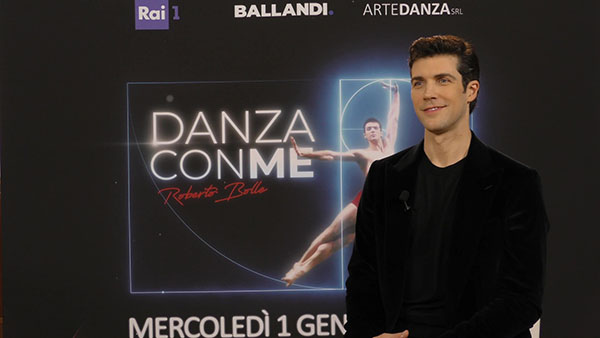 Roberto Bolle: “Ronaldo? Gol da superuomo. E Benigni a Danza con Me..”