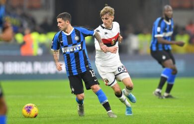 Inter-Genoa, Lukaku domina nella notte dei baby talenti Esposito e Rovella