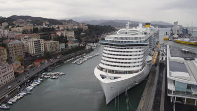 Costa Crociere esibisce a Savona Costa Smeralda: il racconto video