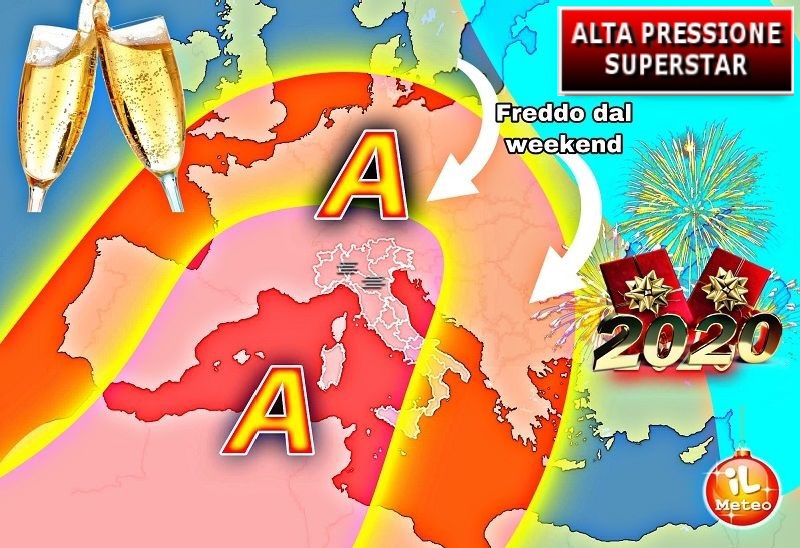 Meteo weekend, Italia protetta dall’anticiclone ma da domenica… Meteo weekend, Italia protetta dall’anticiclone ma da domenica…