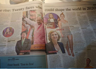 Meloni tra chi può dare una svolta al mondo nel 2020 per il Times