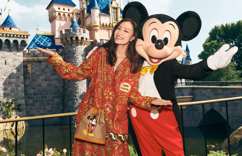 Gucci lancia la collezione con Mickey Mouse per celebrare il Capodanno Cinese