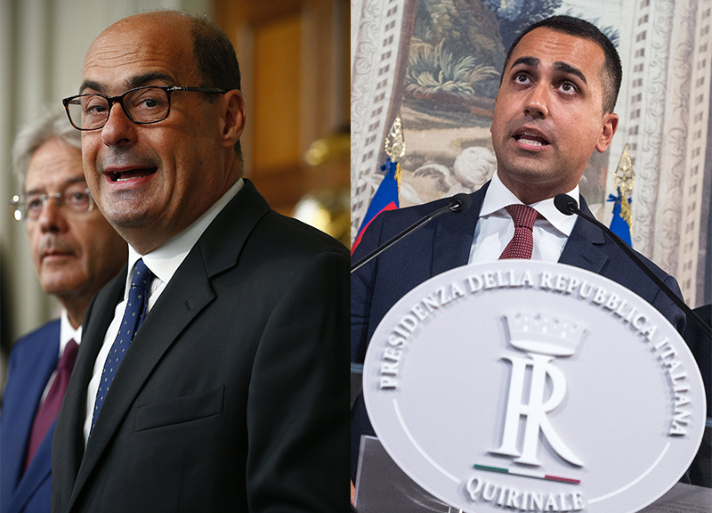 Governo, incontro a sorpresa Di Maio-Zingaretti: “Clima positivo” Governo, incontro a sorpresa Di Maio-Zingaretti: “Clima positivo”