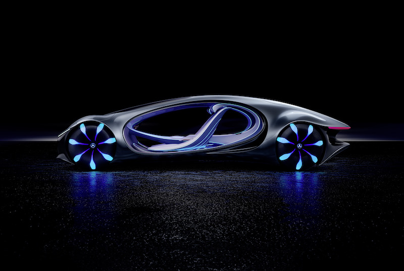 Si ispira ad Avatar la nuova concept car Mercedes