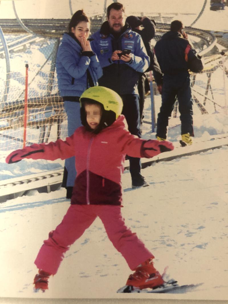 Salvini e Verdini, prove di famiglia allargata con la piccola Mirta a Bormio Salvini e Verdini, prove di famiglia allargata con la piccola Mirta a Bormio
