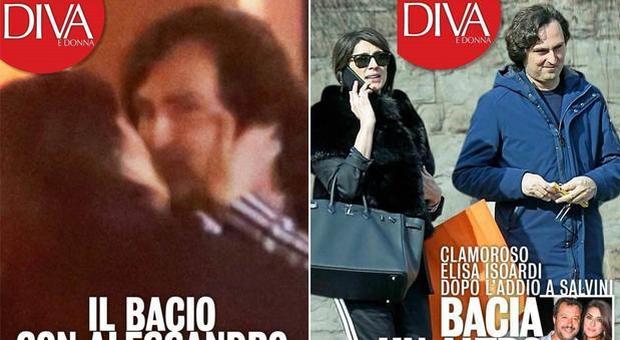 Salvini e Verdini, prove di famiglia allargata con la piccola Mirta a Bormio Salvini e Verdini, prove di famiglia allargata con la piccola Mirta a Bormio