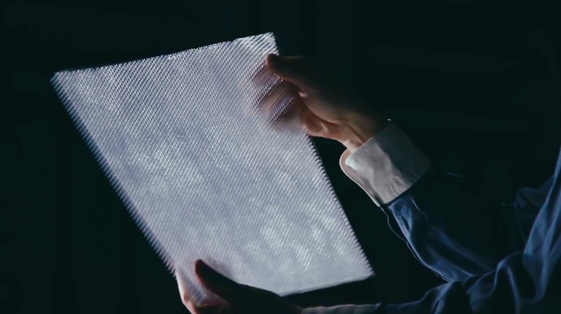 Nissan al CES 2020  presenta il metamateriale