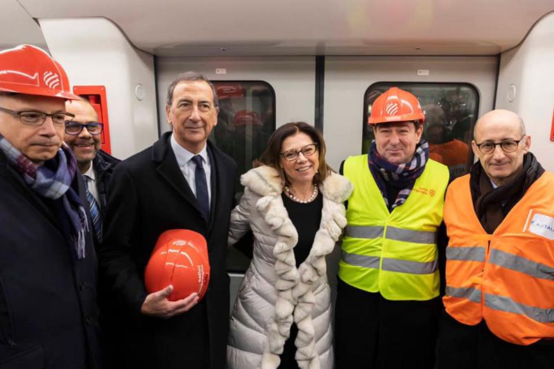 M4, visita al cantiere della Stazione Linate della ministra Paola De Micheli M4, visita al cantiere della Stazione Linate della ministra Paola De Micheli