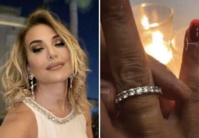 Cena romantica di Barbara d’Urso, spunta l’anello. Scoppia un caso