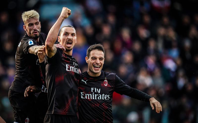 IBRAHIMOVIC TRASCINA IL MILAN A CAGLIARI. “L’ETA’ NON CONTA. ORA GOL A SAN SIRO. LA MIA ESULTANZA..”