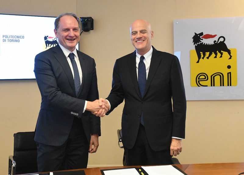 Eni e il Politecnico di Torino: insieme nella ricerca scientifica Eni e il Politecnico di Torino: insieme nella ricerca scientifica