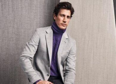 Moda uomo, Brett Johnson al top tra modern-chic e lusso sportivo