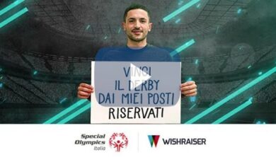 Stefano Sensi, campagna di beneficenza per Special Olympics Italia Onlus