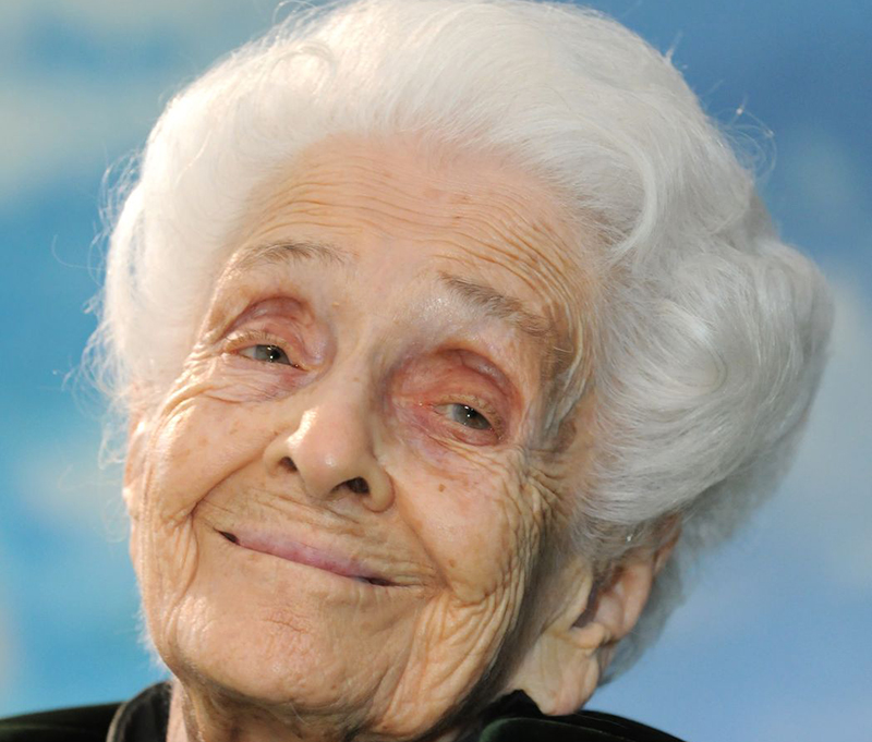 Rita Levi Montalcini, le immagini della grande saggezza in mostra a Roma Rita Levi Montalcini, le immagini della grande saggezza in mostra a Roma