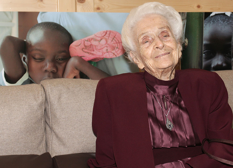 Rita Levi Montalcini, le immagini della grande saggezza in mostra a Roma Rita Levi Montalcini, le immagini della grande saggezza in mostra a Roma