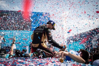 FE, ePrix Santiago,  DS sul podio con Da Costa