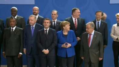 Libia, sì alla dichiarazione di Berlino. Monitoraggio tregua, ok Serraj-Haftar
