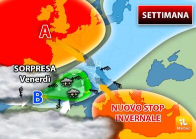 Previsioni meteo Italia: arriva un potente anti ciclone