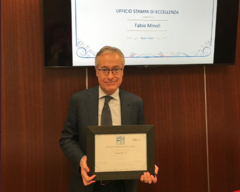 A Fabio Minoli Rota (Bayer) il Premio “Ufficio stampa di eccellenza” A Fabio Minoli Rota (Bayer) il Premio “Ufficio stampa di eccellenza”