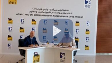 Descalzi, Eni: “Memorandum d’Intesa con ADNOC per un’energia sostenibile”