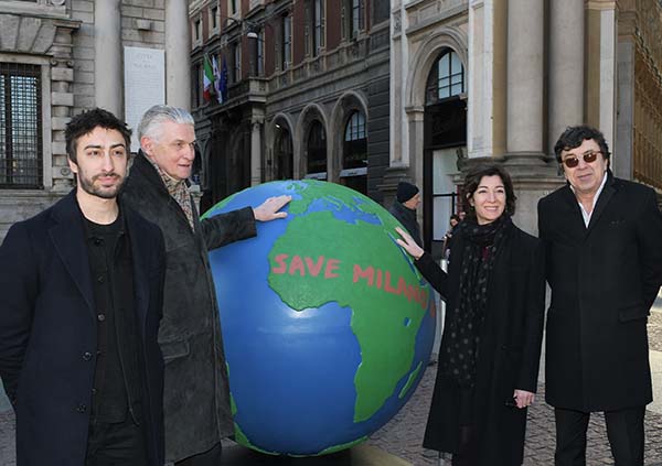 100 Globi per i cambiamenti climatici a Milano 100 Globi per i cambiamenti climatici a Milano