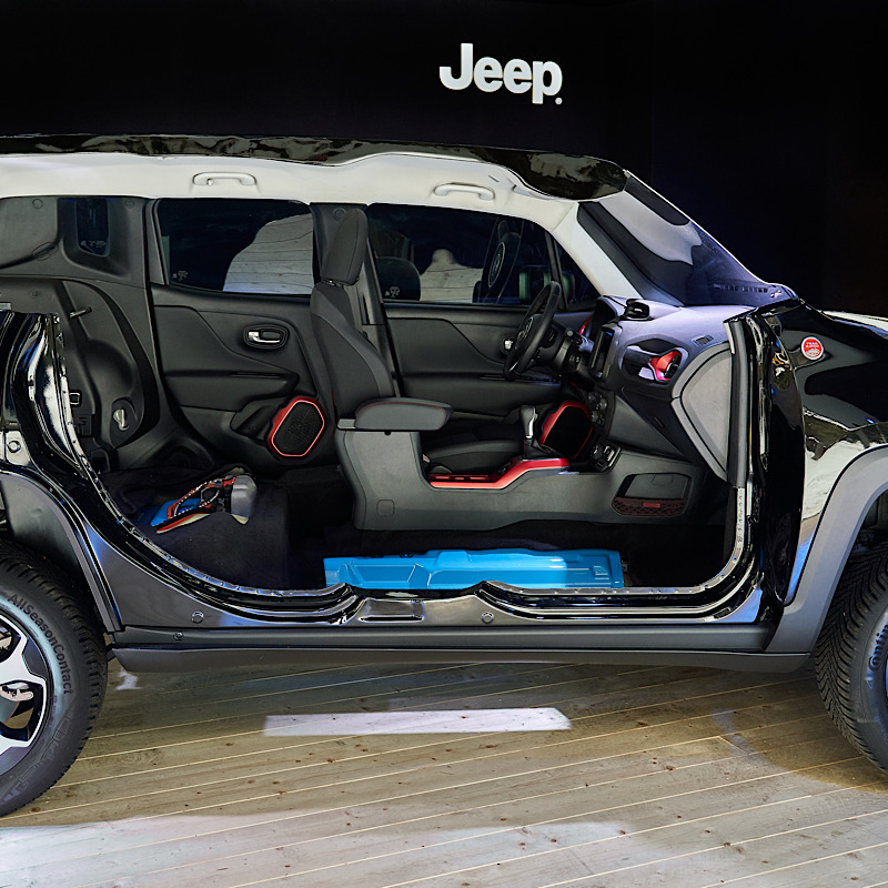 Jeep viaggia nel futuro con la versione ibrida di Renegade e Compass