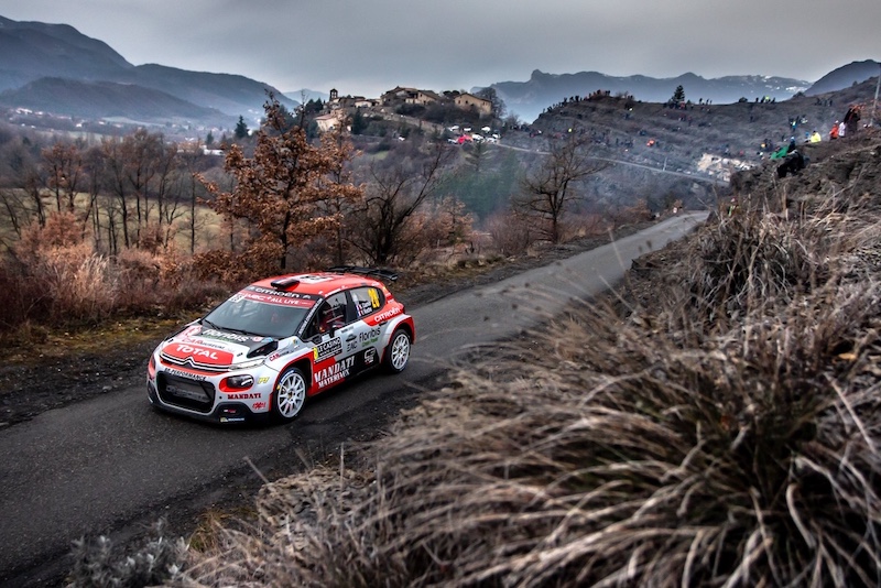 WRC, Rally Montecarlo, Dopo 8 PS tre C3 R5 in top 10 WRC, Rally Montecarlo, Dopo 8 PS tre C3 R5 in top 10
