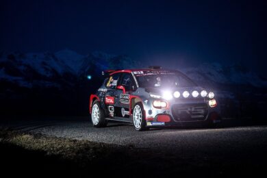 WRC, Rally Montecarlo, Dopo 8 PS tre C3 R5 in top 10