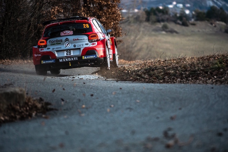 WRC, Rally Montecarlo, Dopo 8 PS tre C3 R5 in top 10 WRC, Rally Montecarlo, Dopo 8 PS tre C3 R5 in top 10