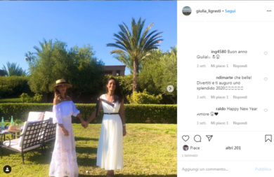 Giulia Ligresti, festa di Capodanno nella villa di Marrakech con Rula Jebreal