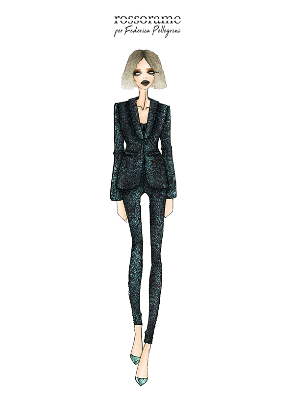 Federica Pellegrini, tutti i look (e i bozzetti dello stilista) a Italia’s Got Talent 2020 Federica Pellegrini, tutti i look (e i bozzetti dello stilista) a Italia’s Got Talent 2020