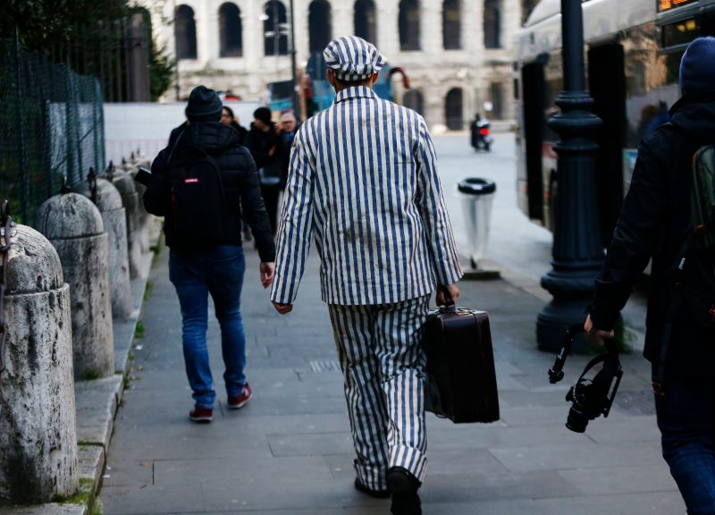 Shoah, un deportato a spasso per le strade di Roma: è il papà di Liliana Segre