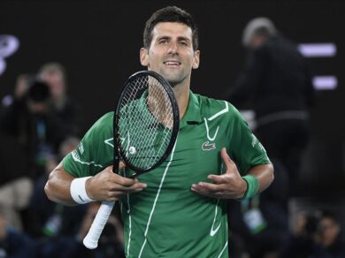 Kobe Bryant, Djokovic in lacrime: “Mi ha aiutato in un momento di difficoltà”. Nole in semifinale vs Federer