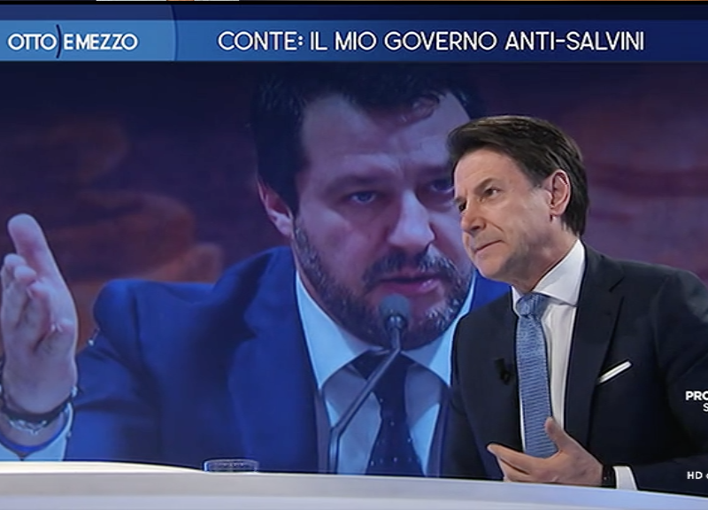 Ascolti Tv: boom di Gruber con Conte. GF Vip batte in share La Guerra è Finita Ascolti Tv: boom di Gruber con Conte. GF Vip batte in share La Guerra è Finita