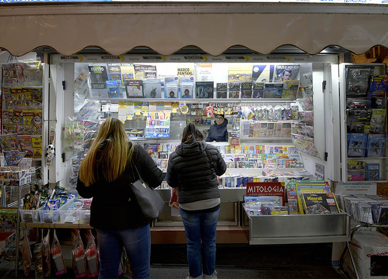 Edicole, ‘notte bianca’ in 40 città per rilanciare il settore Edicole, ‘notte bianca’ in 40 città per rilanciare il settore